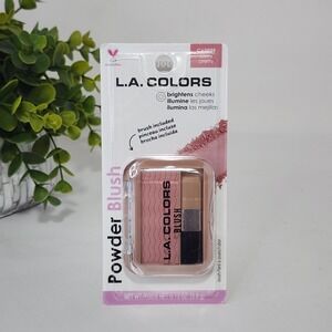 L.A. COLORS Powder Blush - Berry Pretty C62239 ~ 0.13 oz ~ New and Unopened